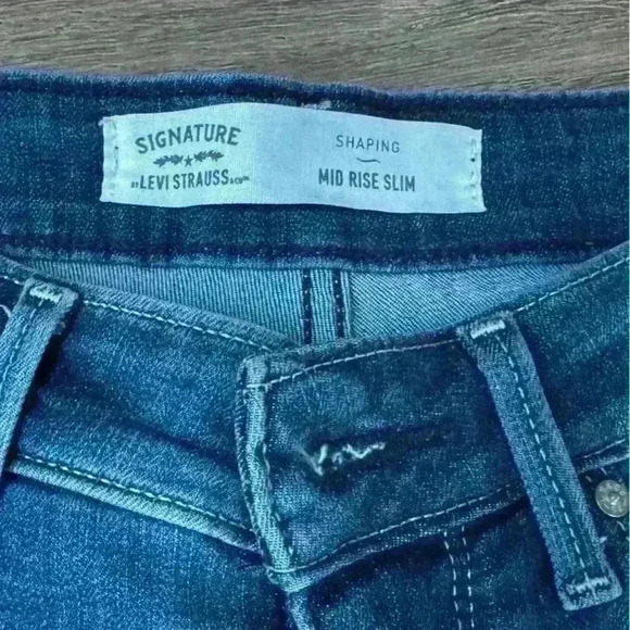 Levi Shaping Midrise Slim Size 4/27 PC9-58817-0001 - Picture 4 of 10